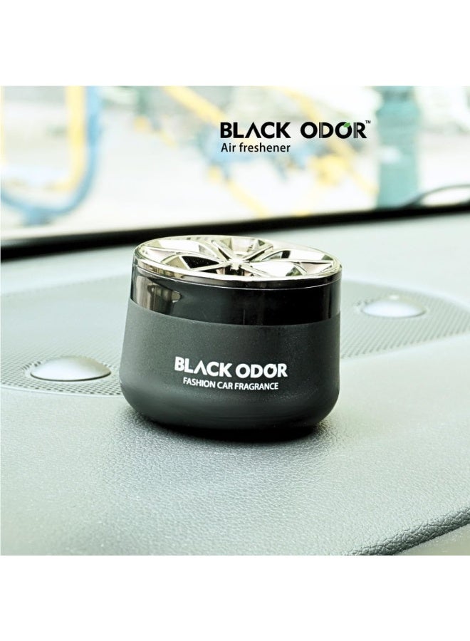 رائحة سوداء معطر جو السيارة بلاك أودور BO-1 فاشون – 50 جرام برائحة B-K ONE برفان يدوم طويلاً - Image 3